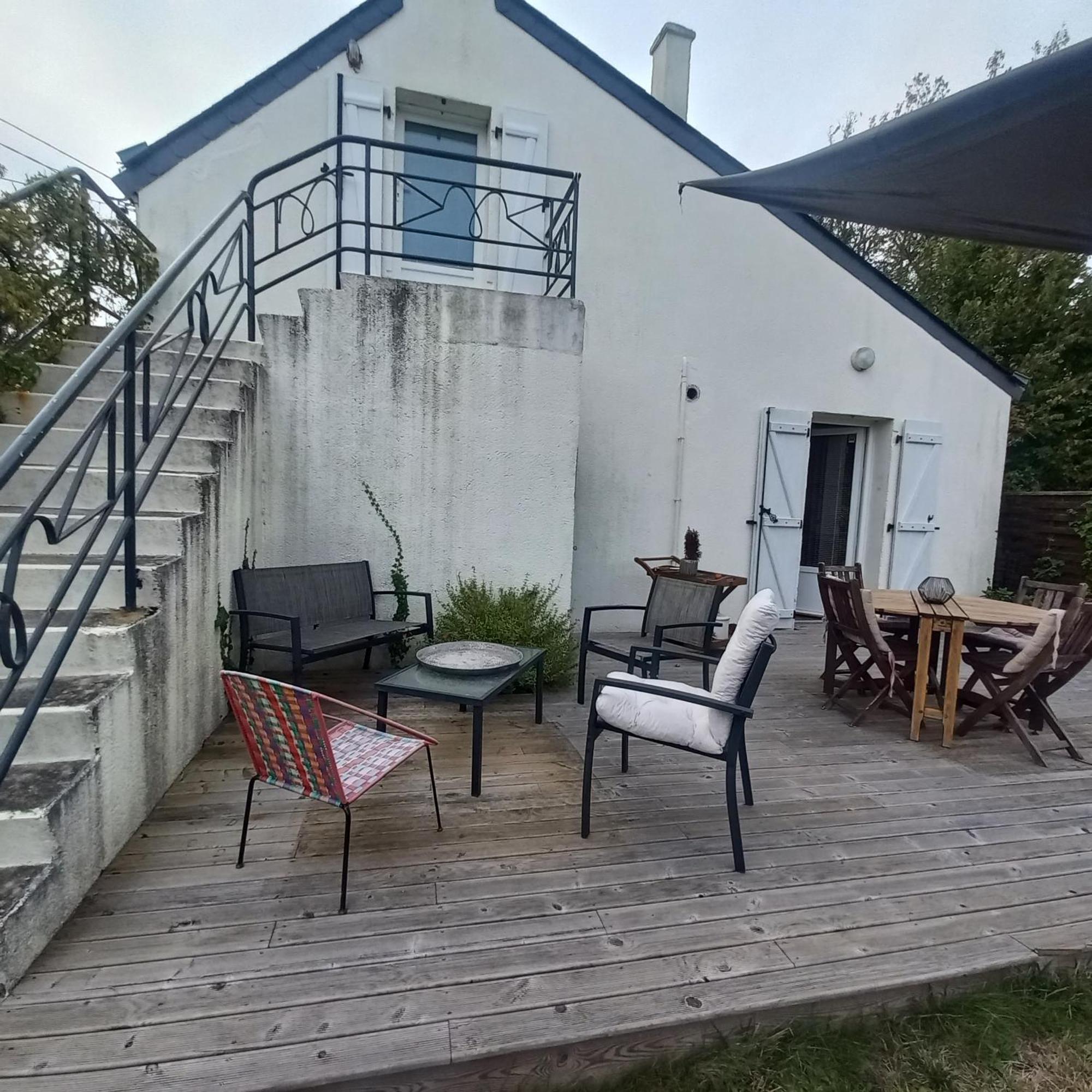 Appartement Independant Saint-Gildas-de-Rhuys Dış mekan fotoğraf